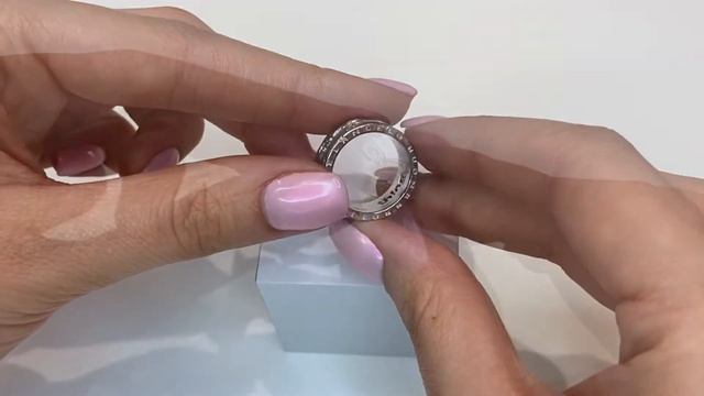 Серебряное дизайнерское кольцо Сотворение Адама Микеланджело Буанаротти смотреть онлайн