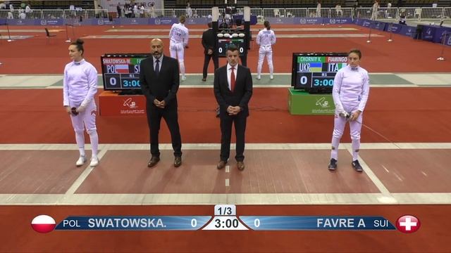 Epee Grand Prix Doha 2023 - Piste Red смотреть онлайн