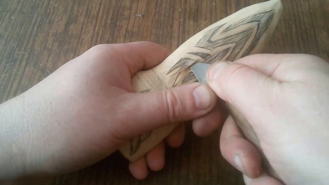 Как сделать ножны из дерева.Самодельный нож из стали Р6М5 Sharp knife DIY смотреть онлайн