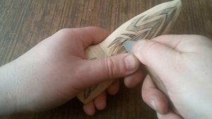 Как сделать ножны из дерева.Самодельный нож из стали Р6М5 Sharp knife DIY