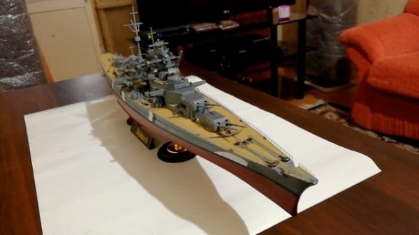 Линкор БИСМАРК 1/350 Моделист