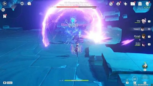 Genshin Impact - Skirk vs All-Devouring Narwhal Boss Fight (Focalors Execution)