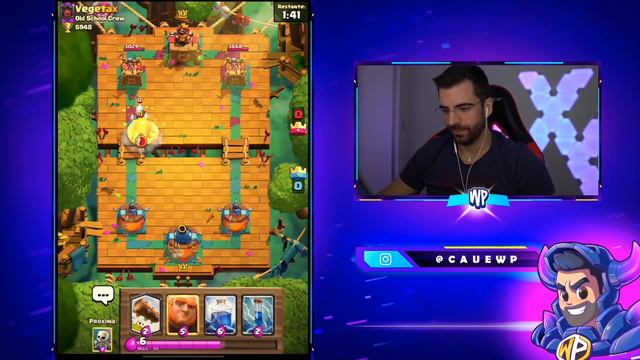 TESTEI O NOVO DECK DE GIGANTE COM MINI PEKKA NO CLASH ROYALE! смотреть онлайн