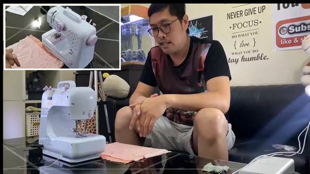 12 Stitches Multi Function Sewing Machine Review смотреть онлайн