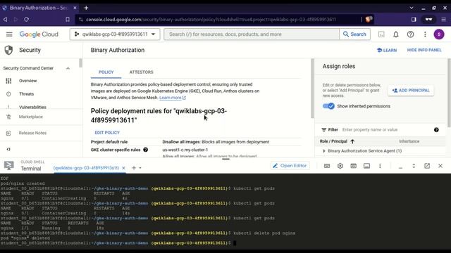 Google Kubernetes Engine Security: Binary Authorization || GSP479 || #cloudskillsboost #googlecloud смотреть онлайн