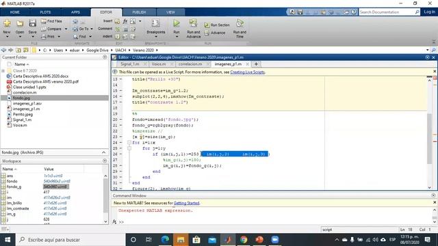 Filtros espaciales aplicados a imágenes смотреть онлайн