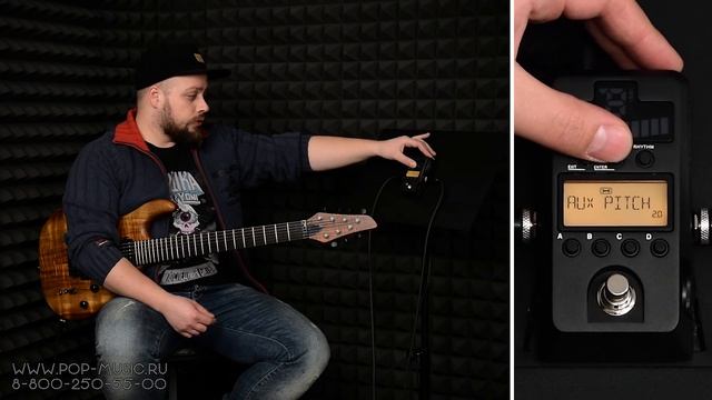 KORG PANDORA STOMP PX-ST - гитарный процессор в виде гитарной педали смотреть онлайн