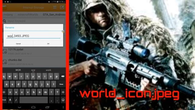 HOW TO CHANGE WORLD ICON IN MINECRAFT easy steps смотреть онлайн