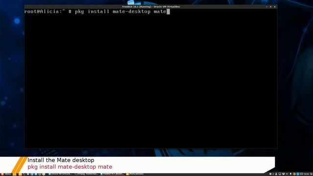 How-to install freeBSD 10.1 Plus the mate desktop and basic applications смотреть онлайн