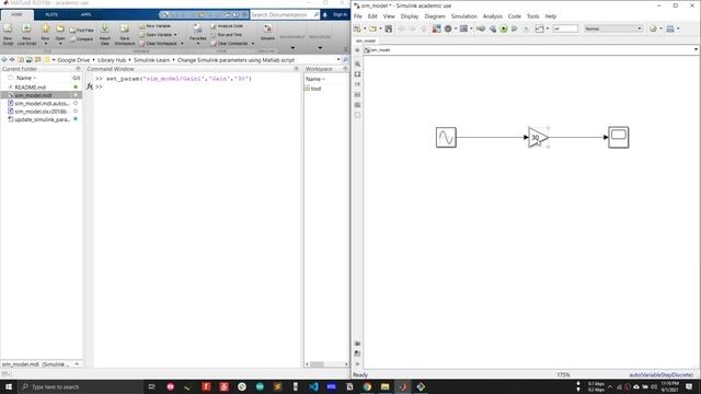 Change Simulink Block Parameters From MATLAB Script | Interact Simulink and Matlab смотреть онлайн