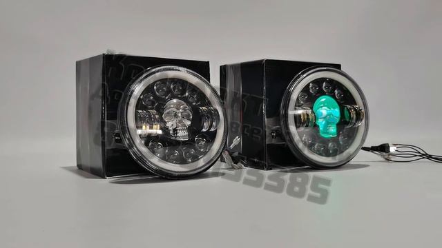 Купить диодные фары Нива Урбан Тюнинг череп 21214 смотреть онлайн