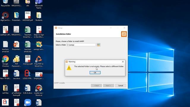 Installation of XAMPP Server on Windows 10 64 bit in Hindi [Year 2020] смотреть онлайн