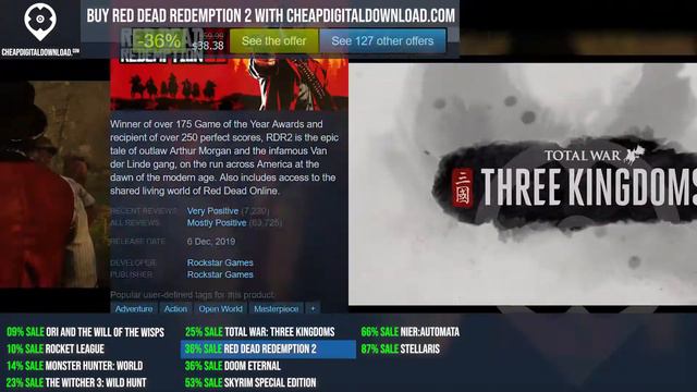 Best Sales for the top Great Soundtrack games (PC, PS4, Xbox One) смотреть онлайн