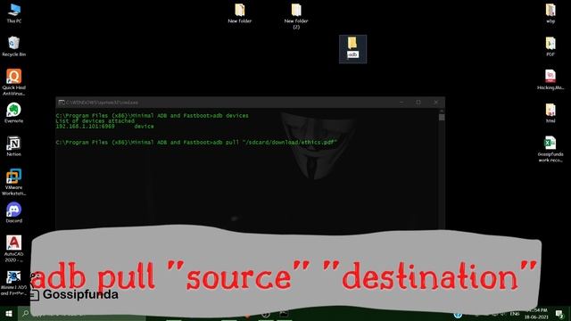 ADB Push | ADB Pull | How to pull and push data using ADB смотреть онлайн