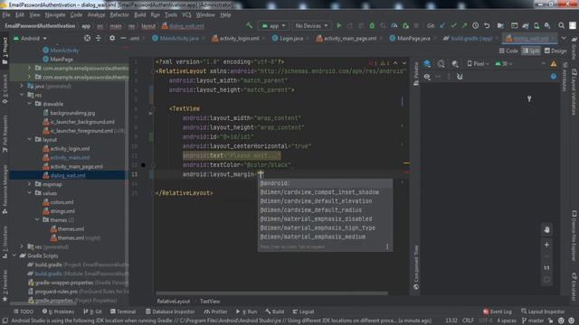 Email Password Authentication using Firebase in Android app || Android Studio Tutorial || #2 смотреть онлайн