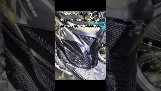 HONDA CLICK V1 CARBON WRAP 6D GLOSSY ❗ смотреть онлайн
