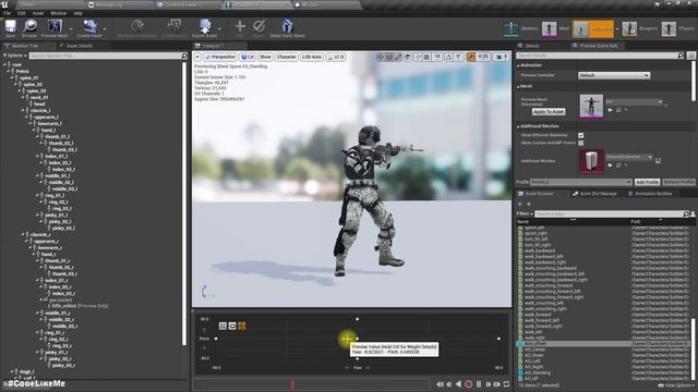 Unreal Third Person Shooter Aim offset [ Project files] смотреть онлайн