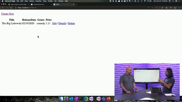 Working with ASP NET Core on macOS смотреть онлайн