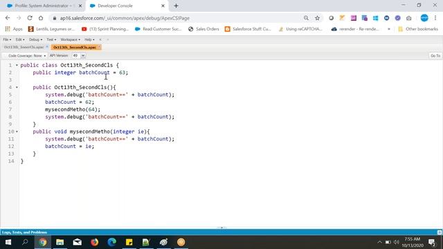 What Is Inner Class - how to call inner class in Apex by Mohan sir - salesForce Online training смотреть онлайн
