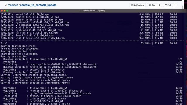 update CentOS смотреть онлайн
