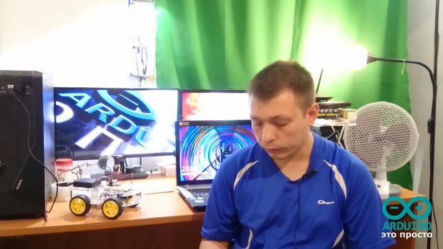 Робот на NodeMCU ESP8266 #1 смотреть онлайн