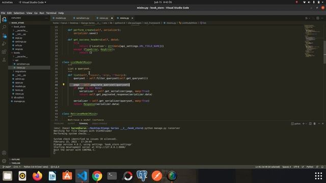 Intermediate Level - Django Rest Framework Lesson 2 (GenericAPIView & Introduction Mixins) смотреть онлайн