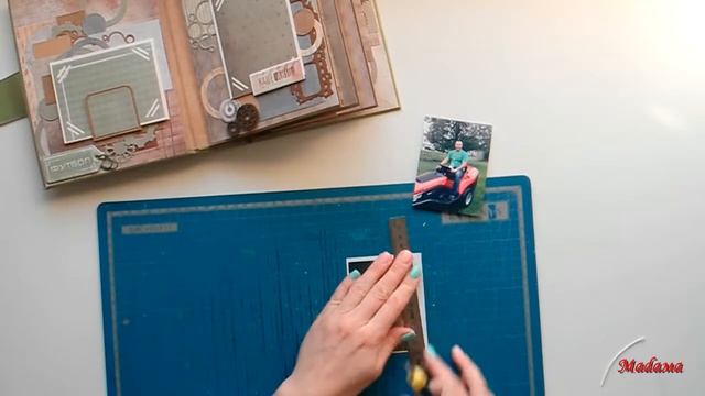 Как вклеить фото в альбом смотреть онлайн