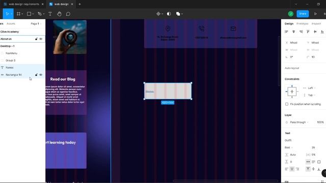 How to design a website in Figma | Figma Tutorial for Beginners смотреть онлайн