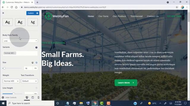 How To Change Default Font Style (WordPress Website Astra Theme) смотреть онлайн