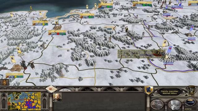M2TW: Kingdoms Teutonic Hotseat - Novgorod Turn 22 смотреть онлайн