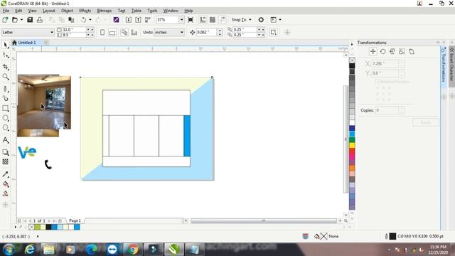 COMPANY PORTFOLIO DESIGN in CorelDRAW | part 3 смотреть онлайн