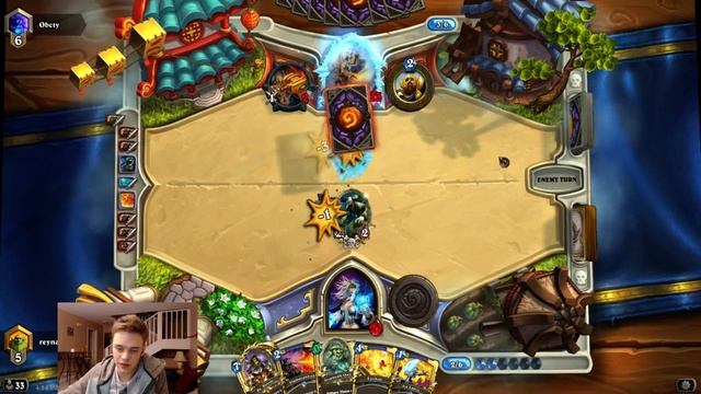 [Hearthstone] Goblins Vs. Gnomes: Reynad's Tempo Mage Vs. Paladin Game 2 смотреть онлайн