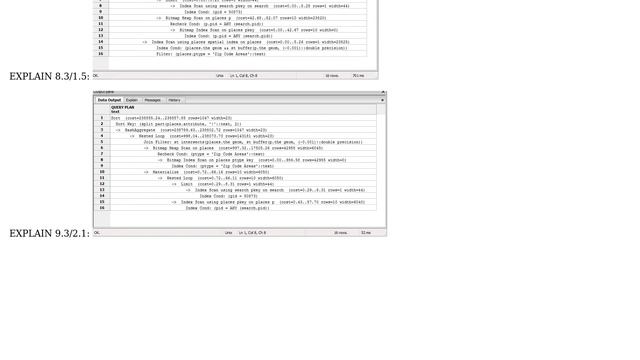 GIS: Postgis query not using the spatial index смотреть онлайн
