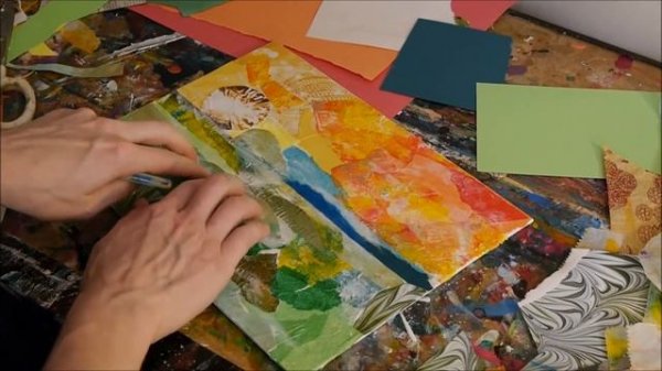 Making a Landscape Collage