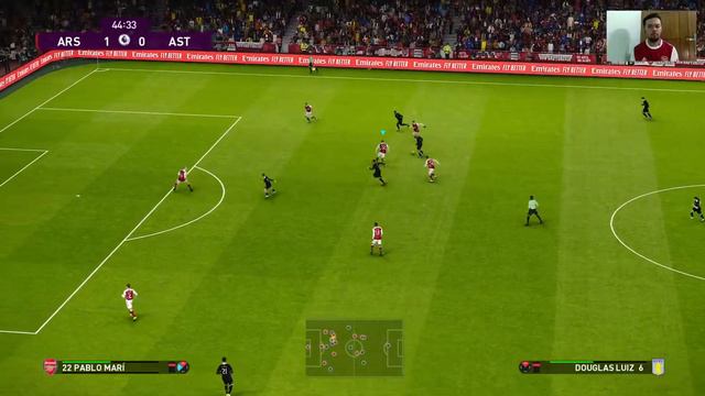 PES 2021 Arsenal vs Aston Villa - Gameplay PC Full Match & Goals смотреть онлайн