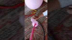 как надуть шарик