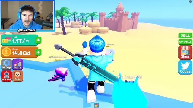 BUYING THE INFINITE PET GAMEPASS IN GROW UP SIMULATOR!! (Roblox) смотреть онлайн