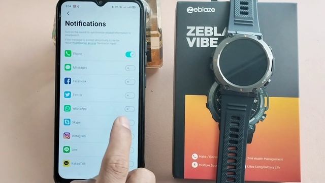 How To Connect Zeblaze Vibe 7 Smartwatch With Android Phone Full Setup || with i Phone || Tech With смотреть онлайн