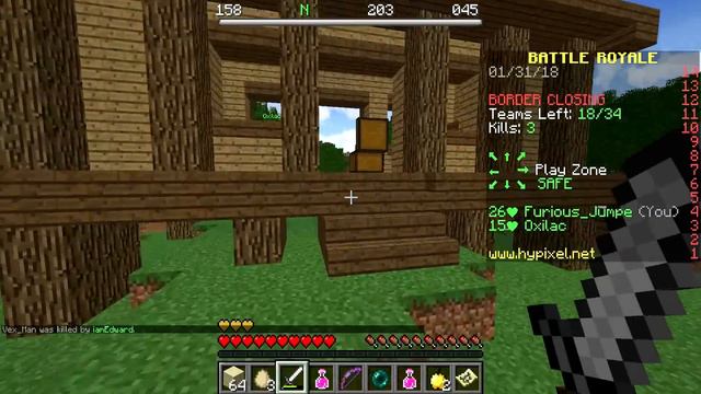 NOTRE INCROYABLE TOP 1 SUR BATTLE ROYALE MINECRAFT ! смотреть онлайн