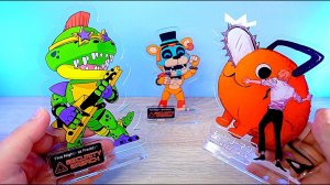 FNAF SECURITY BREACH фигурки акриловые ФНАФ и НЕ ТОЛЬКО