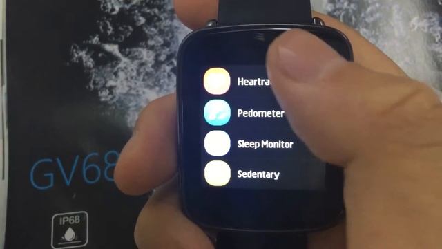 A Quick View of Kingwear GV68 Smart Watch смотреть онлайн
