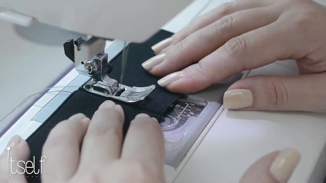 Секреты трикотажа. Соединение декоративной резинки. Вариант 1 смотреть онлайн