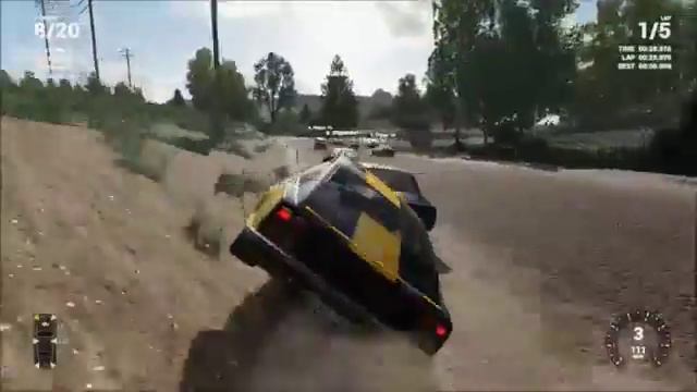 Wreckfest (Next Car Game) Gravel #1 смотреть онлайн