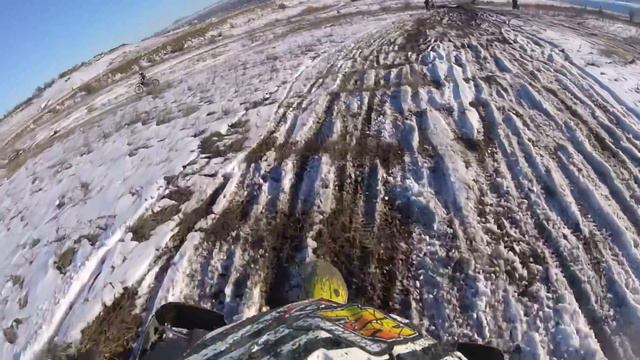 Зимние заезды на Боргустанской трассе 25 декабря 2016 смотреть онлайн