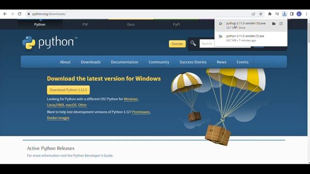 Getting started with Python: Download Python from python.org and confirm path setup смотреть онлайн