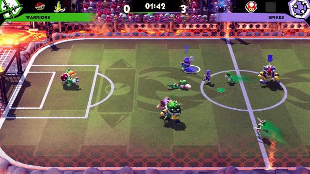 Mario Strikers Battle League - First Kick Quick Play Online Multiplayer #3 [Nintendo Switch] смотреть онлайн