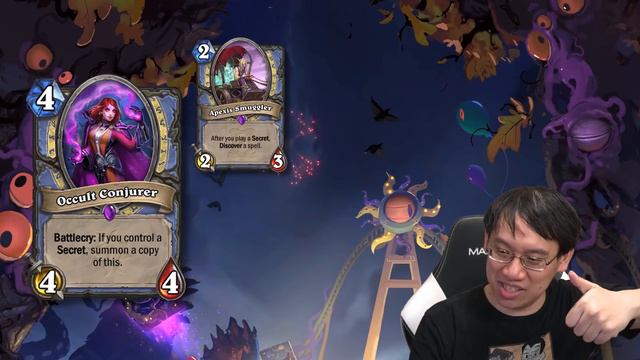 Is Secret Mage FINALLY a Thing? Darkmoon Faire Review #3 | Hearthstone смотреть онлайн