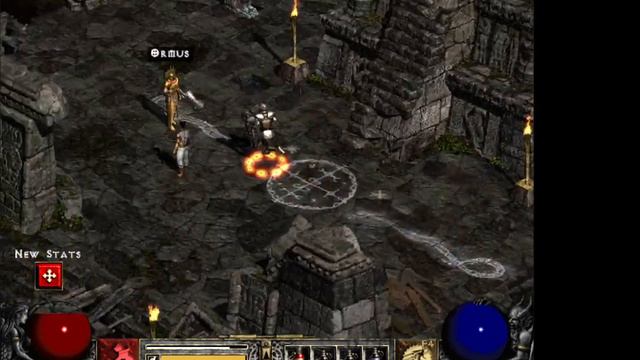 Diablo 2 Classic 1.0 6 Paladin Nightmare part 4 ( Act3 Questing part 2 ) смотреть онлайн