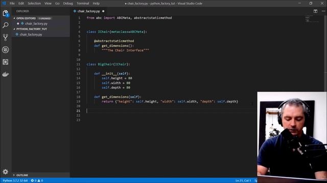 Factory Design Pattern In Python смотреть онлайн