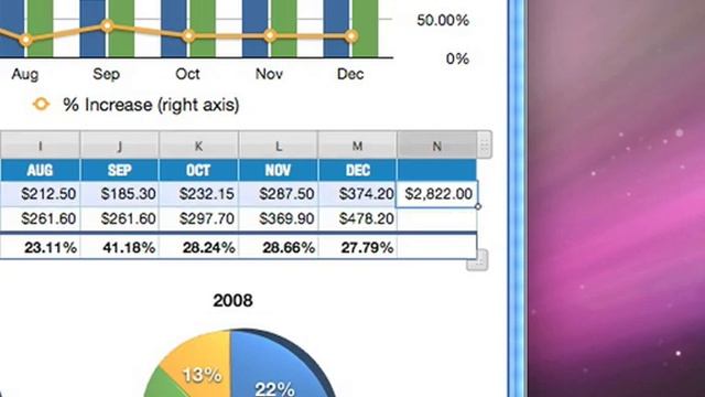 Apple - Software - Numbers - Create Formulas with Quick Formula смотреть онлайн
